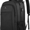 71Y1ru0ocfL._AC_SL1442_.jpg MATEIN Business Laptop Backpack, 15.6 Inch Travel Laptop Bag Rucksack with USB Charging Port, Water-Resistant Bag Daypack for Work College Computer Men Women Backpack, Black