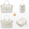 LOVEVOOK Travel Duffle Bag,Weekender Bags for Women with Shoe Compartment，Carry on Overnight Bag with Toiletry Bag,Gym Duffel Bag with Wet Pocket, Hospital Bags for Labor and Delivery