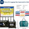 71ZDwvrO3hL._AC_SL1500_.jpg WANDF For Spirit Airlines Personal Item Bag 18x14x8 Foldable Travel Duffel Carry on Weekender Overnight for Women Men