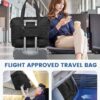71ZunrqUINL._AC_SL1500_.jpg LOVEVOOK Travel Duffle Bag, Lightweight Weekender Bags for Women with Shoe Compartment, Puffer Gym Bag Personal Item Travel Bag, Quilted Overnight Bags and Hospital Bag for Labor and Delivery, Black