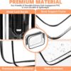 AURUZA 4 Pack Clear Toiletry Bag, Portable Travel Makeup Pouch with Zipper, TSA Approved Organizer, PVC Cosmetic for Airport Airline Compliant