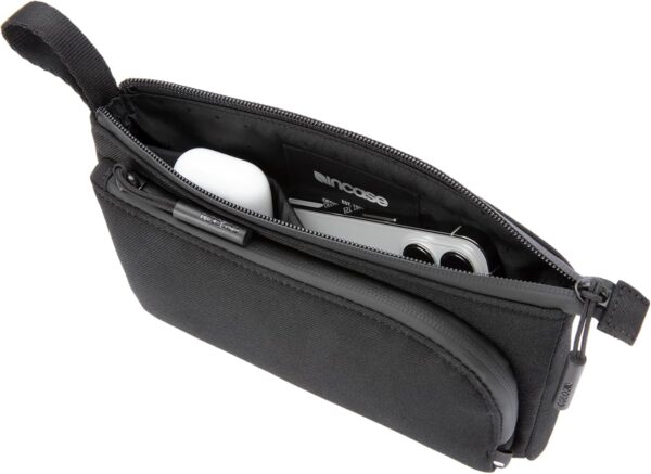 71bZTHKtFOL._AC_SL1500_.jpg Incase Facet Accessory Organizer - Electronic Organizer Case, Multiple Zippered Compartments, Cable Managment, Easy Carry Loop, Water-Repellent, Travel-Friendly – Twill Black