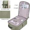 71broplGhxL._AC_SL1500_.jpg LOVEVOOK 40L Travel Backpack for Women & Men, Large Carry on Backpack for Airplanes with 3 Packing Cubes, TSA Personal Item Travel Bag fits 17" Laptop, Waterproof Weekender Essentials Airline Approved