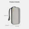 71byIO7L4qL._AC_SL1500_.jpg tomtoc Passport Holder Family with RFID Blocking, Passport Wallet Women Men, with Airtag & Sim Card Holder and Eject Pin, Travel Document Organizer with Wrist Strap, Up to 4 Passports, Water-resistant