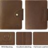71ck-Ka4DDL._AC_SL1500_.jpg Ringsun Leather Passport Wallet for Men Women, RFID Passport Holder Case Travel Passport Cover for Family