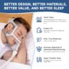 71d4dXTdVFL._AC_SL1500_.jpg Replacement CPAP Tubing for ResMed AirMini Tube & 10-Pack Airmini Supplies Filters Combo, as Flexible as OEM | Compatible with ResMed Airmini CPAP Machine & P10 Nasal Pillows & N20 & N30 Nasal Masks