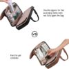 71dfmUnyS8L._AC_SL1500_.jpg BAGSMART Toiletry Bag Travel Bag with Hanging Hook, Water-resistant Makeup Cosmetic Bag Travel Organizer for Accessories, Shampoo, Full-size Container, Toiletries (Black, Medium)