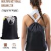 Veken 8 Set Packing Cubes for Travel Essentials, Suitcase Organizer Bags Set for Luggage, Road Trip Travel Accessories in 4 Sizes (Extra Large, Large, Medium, Small), Black