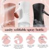 71fQSFHmEOL._AC_SL1280_.jpg Kitsch Spray Bottle for Hair - Continuous Water Mister with Ultra Fine Mist for Hairstyling, Barbers, Salons, Cleaning, Plants, Versatile Spray Bottles - Made from Recycled Plastic - Terracotta, 5 oz