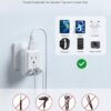 71fp26sqsL._AC_SL1500_.jpg 1 Pack European Travel Plug Adapter, VINTAR Foldable International Power Plug with 2 AC Outlets 3 USB Ports(2 USB C), Type C Travel Essentials Charger for US to Most of Europe EU Italy Spain France