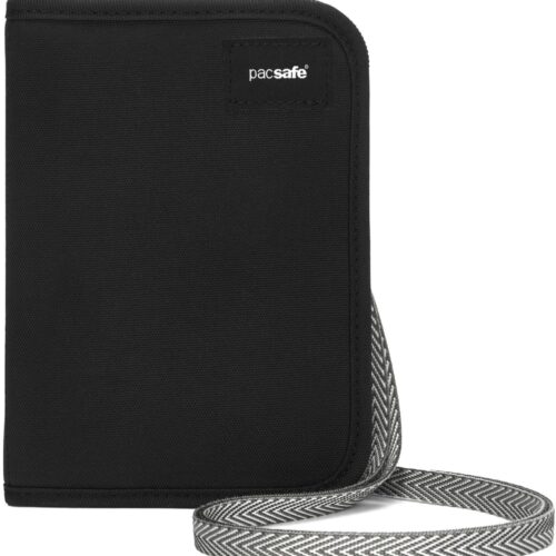 71gaf6Xu33L._AC_SL1500_.jpg Pacsafe Rfidsafe V150 Anti-theft Blocking Compact Passport Wallet, Black