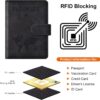71j6YhdP6DL._AC_SL1500_.jpg Eoehro Passport Holder for Travel Essentials, Passport Wallet Cover Case for Travel Must Haves Accessories,Passport Book Holders for Women and Men(black)