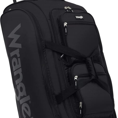 71jk4Vci9RL._AC_SL1500_.jpg Wrangler Wesley Rolling Duffel Bag