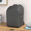 Travel Backpack, Large Carry on Backpack, 17 Inch Laptop Bag, Big Sturdy TSA-Friendly with USB Port College School Rucksack Bag, Gifts for Him Men Women, Black