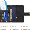 71kc-blfuL._AC_SL1500_.jpg Eoehro Passport Holder for Travel Essentials, Passport Wallet Cover Case for Travel Must Haves Accessories,Passport Book Holders for Women and Men(black)