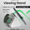 71lT236C5eL._AC_SL1500_.jpg InfinaCore 3-in-1 Charging Station for Apple Devices - Travel Essentials- Magnetic Wireless Travel Charger - Foldable Charging Pad for Magsafe iPhone 16 15 14 13 12 Pro Max/Plus, AirPods & Apple Watch