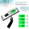 71lecE-7DQL._SL1500_.jpg Luggage Scale, 110lb Luggage Weight Scale with 4 Unit Switching Functions&LED Display, Luggage Scale Travel Digital for Weighing Luggage, Backpacks, Packages and Markets