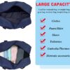 For Spirit Airlines Personal Item Bag 18x14x8 Foldable Carry on Bags for Airplanes Travel Duffel Bags for Women and Men