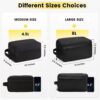 71mi5MQiYKL._AC_SL1500_.jpg Vorspack Travel Toiletry Bag for Men - Hanging Toiletries Bag Water Resistant Dopp Kit Travel Bag for Toiletries Accessories