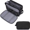 71ndEyfmdOL._AC_SL1500_.jpg BAGSMART Toiletry Bag for Men, Travel Toiletry Organizer Dopp Kit Water-resistant Shaving Bag for Toiletries Accessories, Door Room Essentials, Black-medium