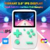 71pGv6kNeXL._AC_SL1500_.jpg 32 Bit Handheld Games for Kids Preloaded 139 Video Games, Portable Video Gaming Player with 3.0" IPS Screen and Rechargeable Battery, Mini Travel Games Electronic Gifts Toys for Boys Girls, White