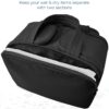 71pazkKvqFL._AC_SL1500_.jpg BAGSMART Travel Toiletry Bag, Lightweight Large Wide-open Travel Bag for Women, Puffy Cosmetic Makeup Bag Organizer with Handle for Accessories,Essentials, Toiletries, Black