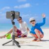 71qRDGDA5dL._AC_SL1500_.jpg Selfie Stick Tripod, All in One Extendable & Portable iPhone Tripod Selfie Stick with Wireless Remote Compatible with iPhone 16 15 14 13 12 11 pro Xs Max 8 7, Galaxy Note10/S20/S10/OnePlus 9/9 PRO etc