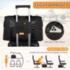 Expandable Travel Duffle Bags Weekender Overnight Bags for Women Men Hospital Bag for Women Labor Delivery with Toiletry Bag Waterproof