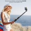 62" Phone Tripod & Selfie Stick, Tripod for iPhone with Remote, All-in-1 Cell Phone Stand, Portable, Lightweight Extendable for Selfies Video Recording Vlog, Compatible with iPhone Android