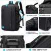 71r9N3hd9wL._AC_SL1500_.jpg BANGE Airback Backpack with electronic scaleVacuum Compression Travel Backpack,Expandable Backpacks with Pump for Airplanes (With Air Pump)