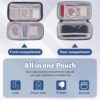 Electronic Organizer, Travel Cable Organizer Case - Compact Pouch for Cords and Accessories Storage - Ideal for Electronics, Travel, and Daily Use