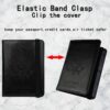71t5wUiqk6L._AC_SL1500_.jpg GDTK Leather Passport Holder Cover Case RFID Blocking Travel Wallet (Black)