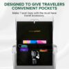 71tBStBLT9L._AC_SL1500_.jpg Airplane Pockets - Airplane Accessories - Plane Travel Essentials - Travel Organizer - Seat Storage Organizer - Air Travel Essentials - Seat Back Organizer - International Travel Must Haves