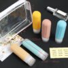 Travel Bottles for Toiletries, 5 Pack TSA Approved Travel Size Containers, 3oz Leak Proof Refillable Travel Accessories for Shampoo Conditioner, BPA Free Travel Bottles with Toiletry Bag