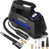 71tkH22So9L._AC_SL1500_.jpg AstroAI Tire Inflator Portable Air Compressor Tire Air Pump for Car Tires - Car Accessories, 12V DC Auto Pump with Digital Pressure Gauge, Emergency LED Light for Bicycle, Balloons, Blue
