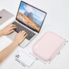 71uLZXM-qNL._AC_SL1500_.jpg NISHEL Travel Cord Organizer Case, Tech Electronic Bag, Essentials for Charger, Cable, Phone, Hard Drive, USB, SD Card, Pink