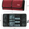 71uzD5li6vL._AC_SL1000_.jpg ProCase Electronic Organizer Cord Pouch, Travel Cable Charger Phone Accessories Bag Organizer Roll up Tech Carrying Case for USB Cables SD Memory Cards Earphone Flash Hard Drive