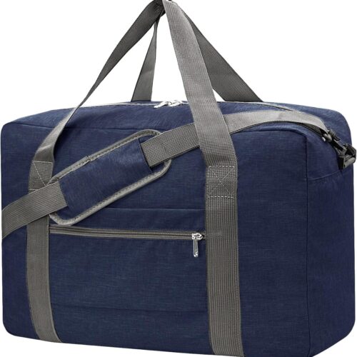 71v0VRKfzZL._AC_SL1466_.jpg For Spirit Airlines Personal Item Bag 18x14x8 Foldable Carry on Bags for Airplanes Travel Duffel Bags for Women and Men