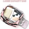 71y5LdUQxaL._AC_SL1500_.jpg MAXTOP Gym Bag for Women Travel Duffle Carry On Tote Weekender Bag Large Capacity Pink Overnight Bag With Shoe Compartment Gym Tote with Dry and Wet Separation
