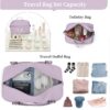 71ys79N9RFL._AC_SL1500_.jpg Weekender Bags for Women,Personal Item Travel Bag with Shoes Compartment,Overnight Travel Duffel Bag with Toiletry Bag