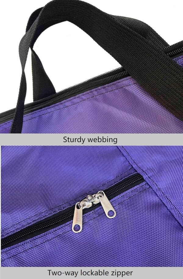810Hw1fqXL._AC_SL1500_.jpg Extra Large Storage Duffle Bag with Zippers and Handles, Big Foldable Duffle Bag for Travel