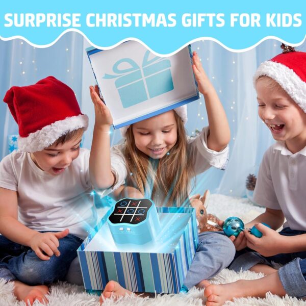 810d4CLt4WL._AC_SL1500_.jpg Tic Tac Toe Game, 3-in-1 Electronic Handheld Games Console for Kids Memory Growth, Portable Puzzle Travel Games,Board Game for Kids and Adults, Christmas and Birthday Gifts for All Ages 3+