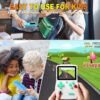 811t0I-DjKL._AC_SL1500_.jpg 32 Bit Handheld Games for Kids Preloaded 139 Video Games, Portable Video Gaming Player with 3.0" IPS Screen and Rechargeable Battery, Mini Travel Games Electronic Gifts Toys for Boys Girls, White