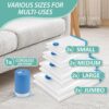 Travel Vacuum Bags with Electric Pump, 8 Pack Vacuum Travel Bags for Luggage and Suitcase, Vacuum Seal Space Saver Compression for Clothes Clothing