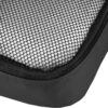 Amazon Basics Large Packing Cubes for Travel, Packing Organizers, 4-Piece-Set With Double Zipper Pulls and Mesh Top Panel, 100% Durable Polyester, Black, 17.5"L x 12.8"W x 3.3"H