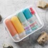 815hzg4kxLL._SL1500_.jpg 16 Pack Travel Bottles Set - TSA Approved Leak Proof Silicone Squeezable Containers for Toiletries, Conditioner, Shampoo, Lotion & Body Wash Accessories (16 pcs/White Pack)