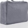 8173qdQS-aL._AC_SL1500_.jpg Travel Packing Cubes 6 Set, Lightweight Luggage Organizers, Essential Accessories for Clothes Shoes Electronics Cosmetics Toiletries(Grey)