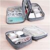 817ge5B-ptS._AC_SL1200_.jpg Electronics Organizer, Jelly Comb Electronic Accessories Cable Organizer Bag Waterproof Travel Cable Storage Bag for Charging Cable, Power Bank, iPad