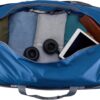 Amazon Basics Large Duffel Bag (100L) for Travel, Travel Bag, with Multiple Zippered Pockets, Lightweight yet Durable Nylon Material, 50-Pound Weight Capacity, Navy Blue, 32.4"L x 16.9"W x 16.9"H