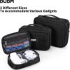 818BAJuAheL._AC_SL1500_.jpg BUBM Cable Organizer Bag 3pcs Electronics Travel Organizer for Hard Drives, Cables, Phone, USB, SD Card(2 Year Warranty